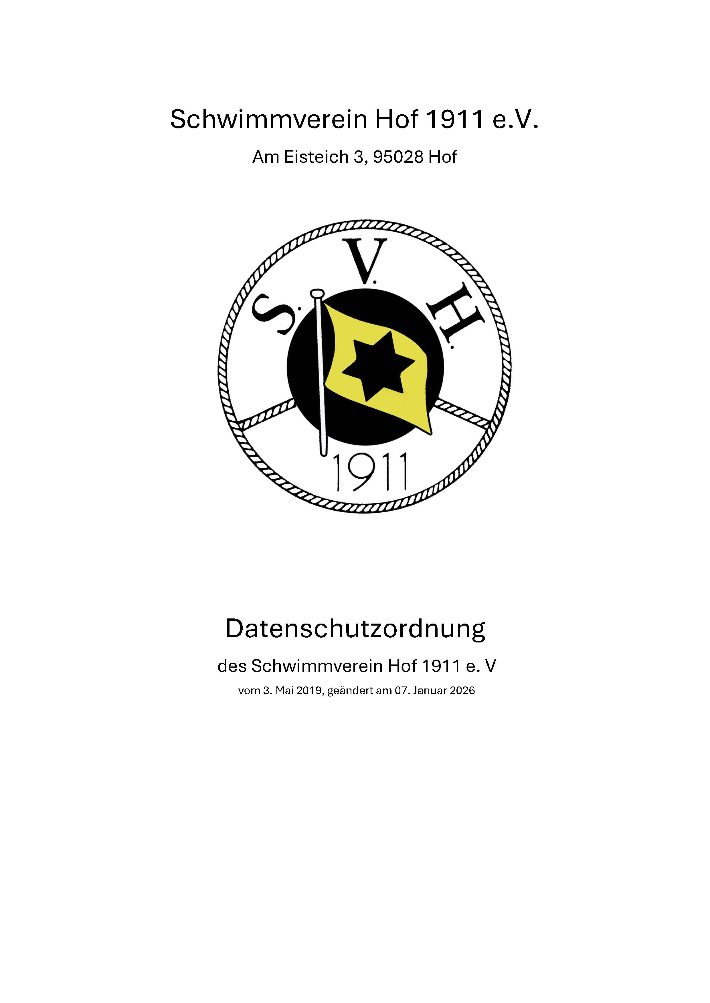 Datenschutzordnung